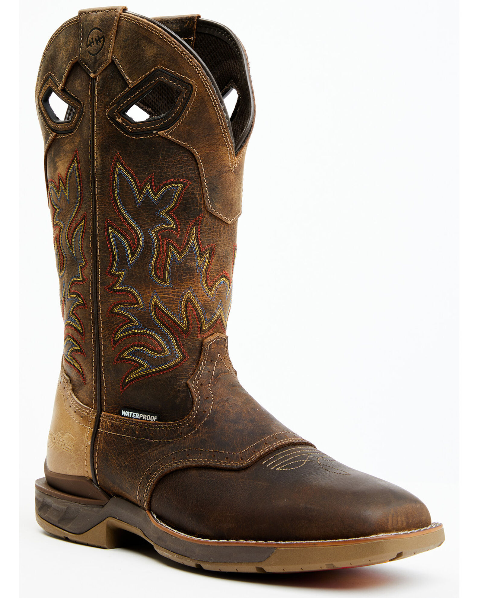 Double H Men s Malign Waterproof Performance Western Roper Boots Broad Square Toe Country Outfitter