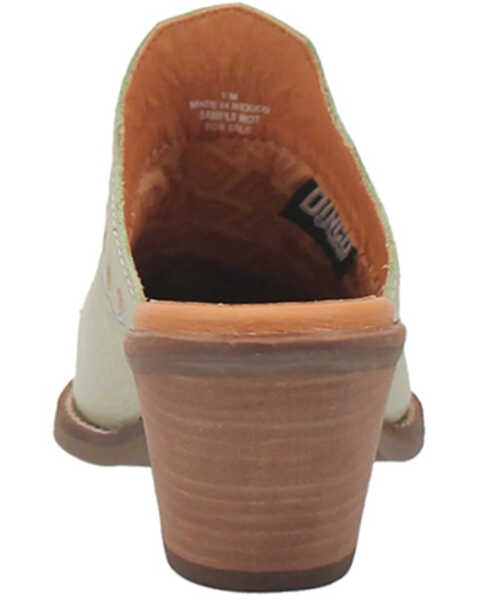 Image #5 - Laredo Women's Wildflower Mules - Snip Toe , Mint, hi-res