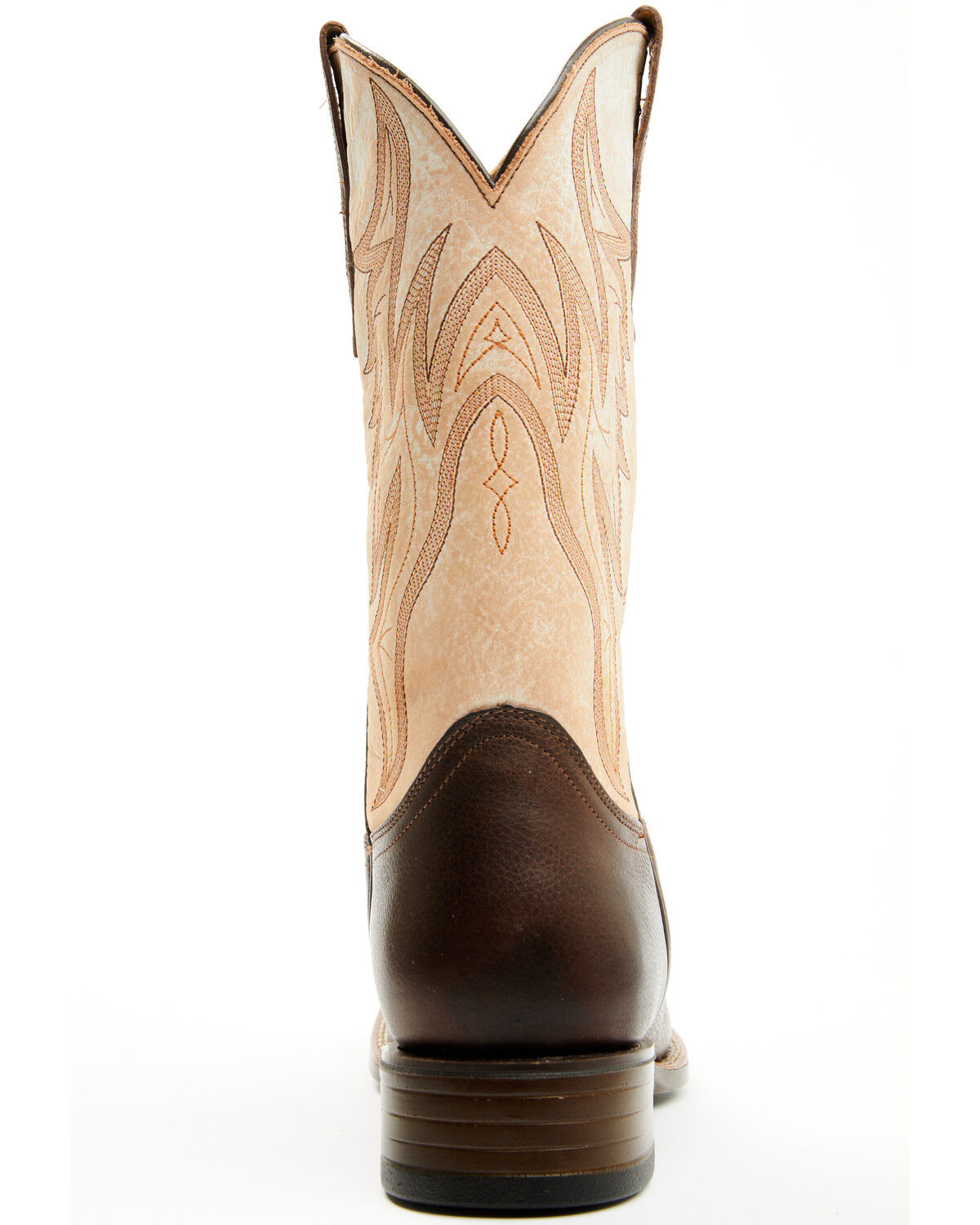 Image #5 - Cody James Men's Hoverfly Western Performance Boots - Broad Square Toe, Cream, hi-res