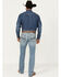 Image #3 - Ariat Men's M7 Medium Wash Slim Stretch Kodi Straight Denim Jeans , Medium Wash, hi-res