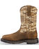 Ariat Men's Brown Workhog Patriot Western Boots - Steel Toe , Brown, hi-res