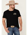 Cody James Men's American Rodeo Graphic Short Sleeve T-Shirt , Black, hi-res