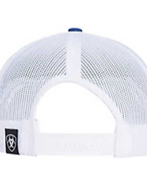 Image #2 - Ariat Men's Shield Logo Ball Cap, Blue, hi-res