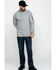 Ariat Men's FR Liberty Logo Long Sleeve Work Shirt - Big, Silver, hi-res