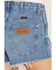 Image #4 - Wrangler Women's Tallulah Medium Wash High Rise Cowboy Denim Shorts, Medium Wash, hi-res
