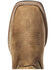 Image #4 - Ariat Women's Round-Up Waterproof Western Performance Boots - Square Toe, Brown, hi-res