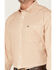 Image #3 - Cinch Men's ARENAFLEX® Small Plaid Long Sleeve Button Down Western Shirt, White, hi-res