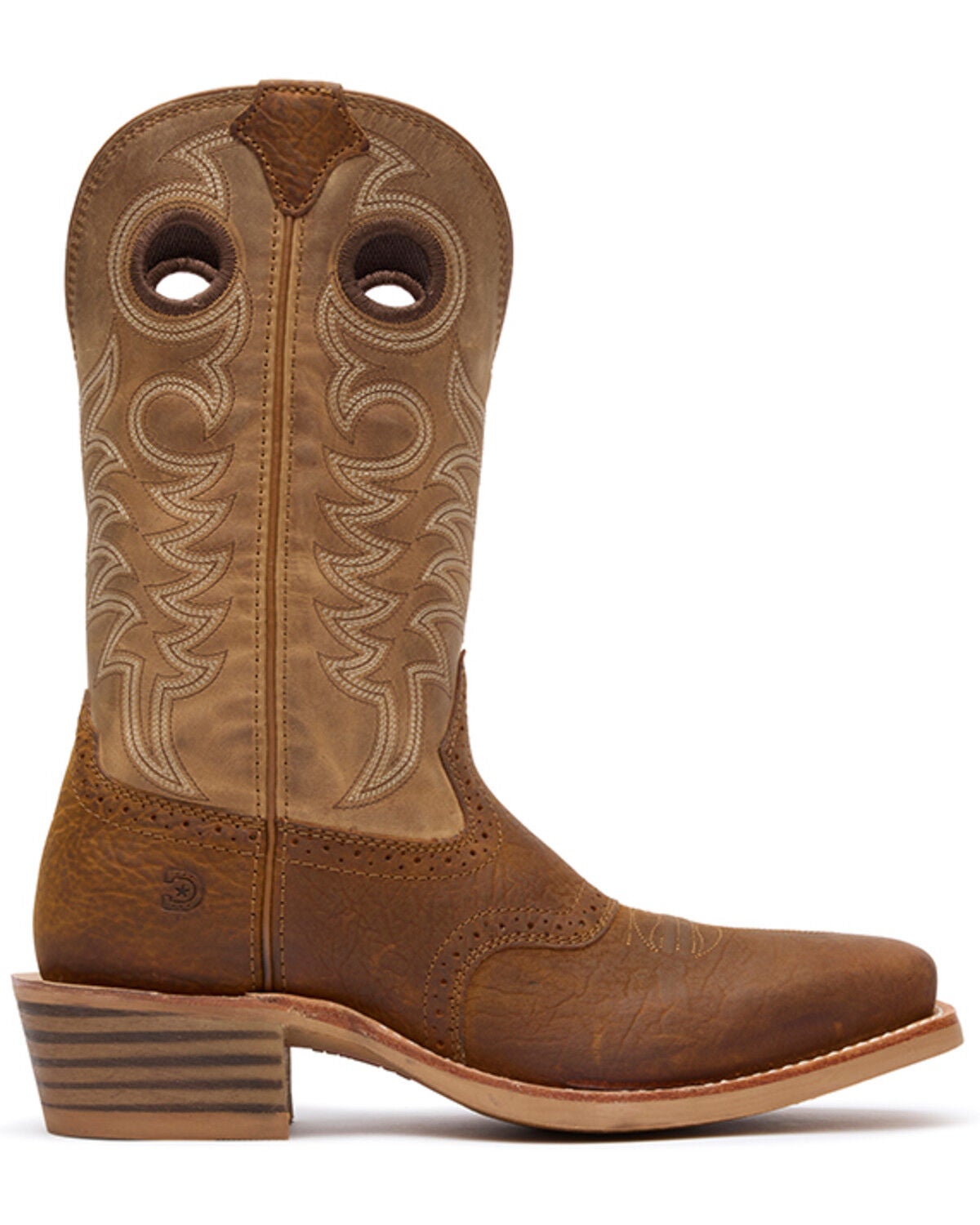 Image #2 - Durango Men's Rebel Pro&trade; Roughstock Performance Boots - Broad Square Toe, Brown, hi-res