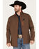 Image #1 - RANK 45® Men's Bronco Striped Embellished Softshell Jacket, , hi-res