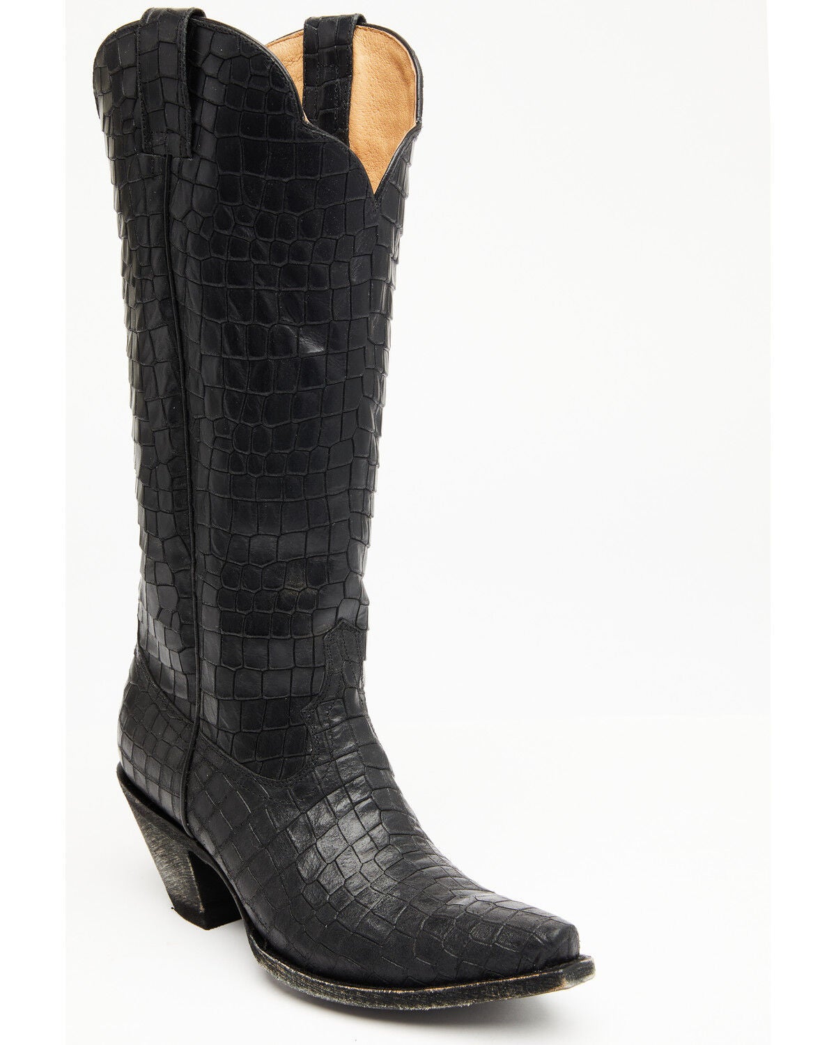 Idyllwind Women's Strut Western Boots - Snip Toe, Black, hi-res