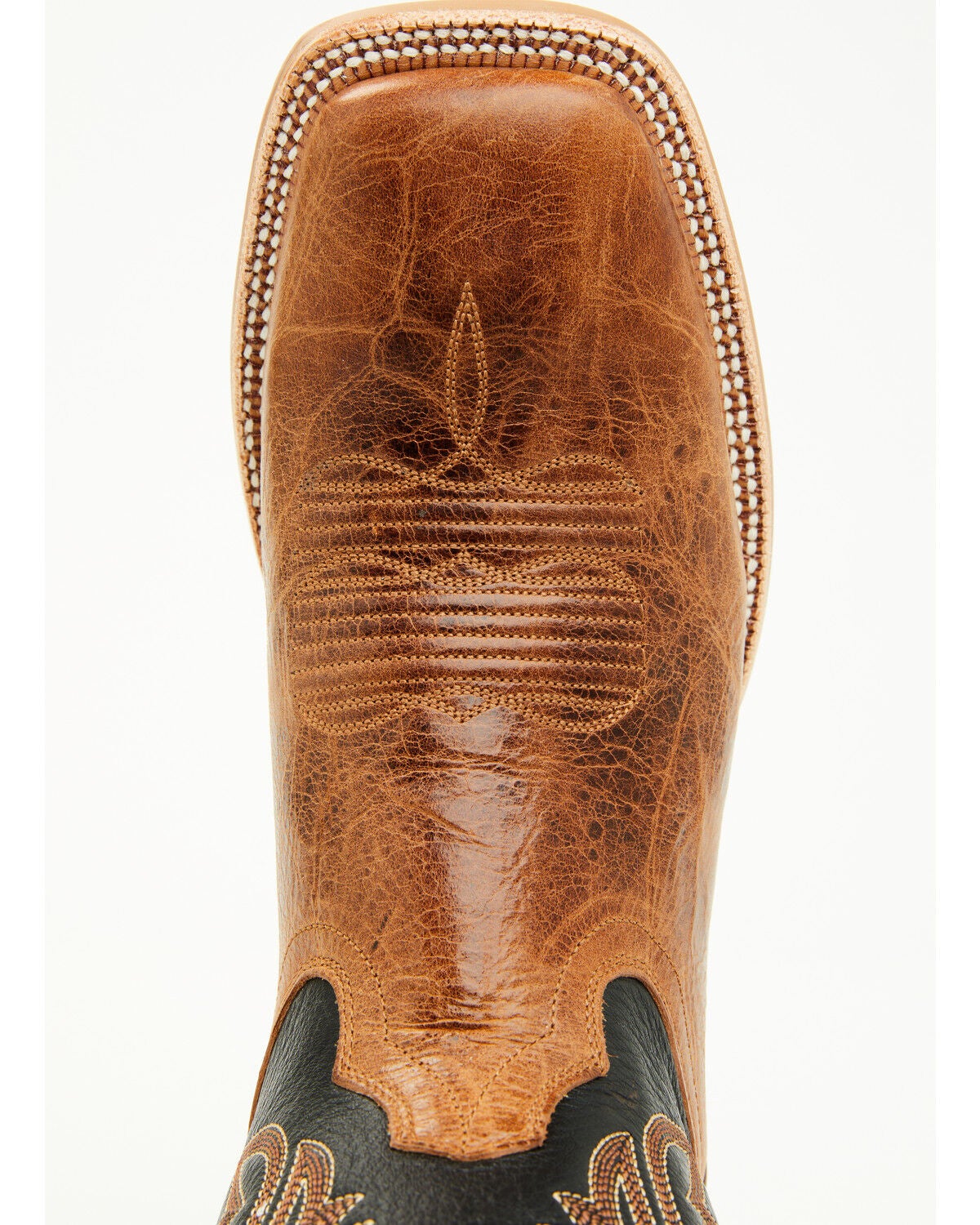 Image #6 - Ariat Men's Baxter Western Boots - Broad Square Toe, Tan, hi-res
