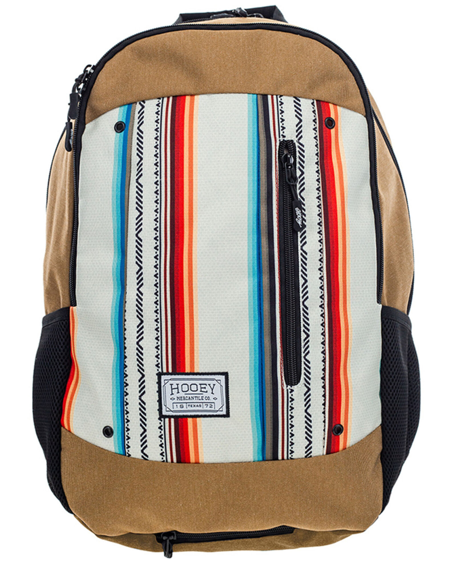 Hooey Rockstar Serape Striped Print Logo Backpack Country Outfitter