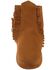 Minnetonka Women's Soft Sole Ankle Moccasins, Brown, hi-res