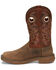 Image #3 - Justin Men's Rush Western Boots - Broad Square Toe, Tan, hi-res