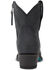 Image #5 - Lane Women's Plain Jane Western Booties - Round Toe, Black, hi-res