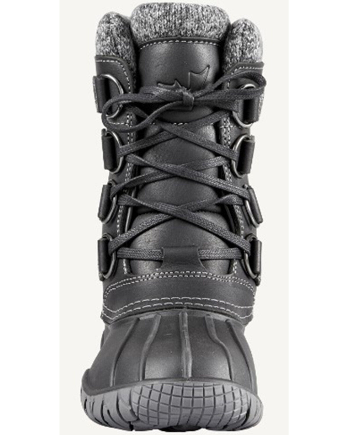 Image #4 - Baffin Women's Yellowknife Cuff Boots - Round Toe, Black, hi-res