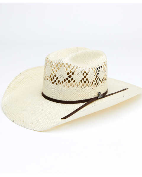 Ariat 7X Straw Cowboy Hat , Natural, hi-res