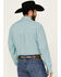 Image #4 - Cinch Men's ARENAFLEX® Geo Print Long Sleeve Button-Down Performance Stretch Western Shirt, Turquoise, hi-res