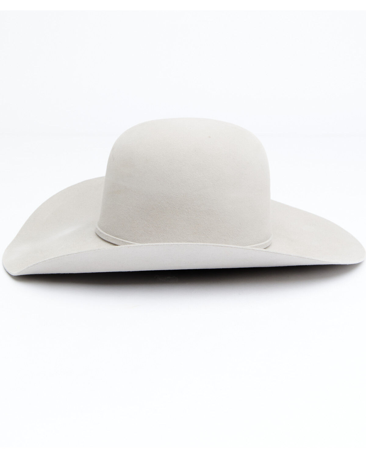 Image #3 - Rodeo King 7X Fur Open Crown Self Band Western Felt Hat, Silver Belly, hi-res