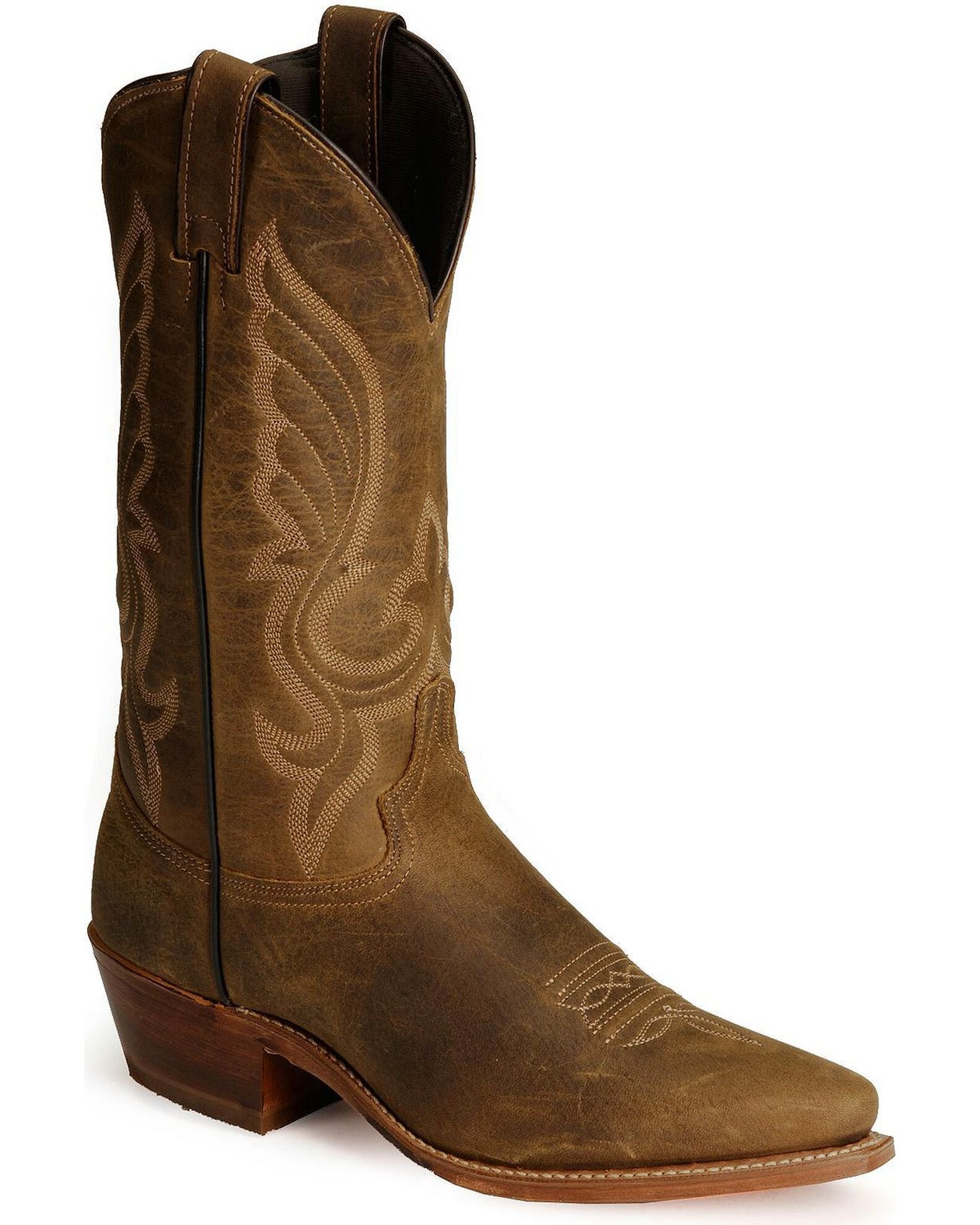 Distressed leather boots store