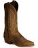 Image #1 - Abilene Men's Distressed Leather Western Boots - Snip Toe, Distressed, hi-res