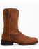 Image #2 - Cody James Men's Highland Roper Western Boots - Round Toe , Brown, hi-res