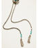 Image #4 - Shyanne Women's Floral Concho Bolo Necklace, Silver, hi-res