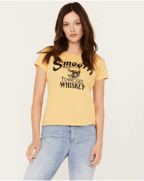 Bandit Women's Smooth As Tennessee Whiskey Tee, Gold, hi-res