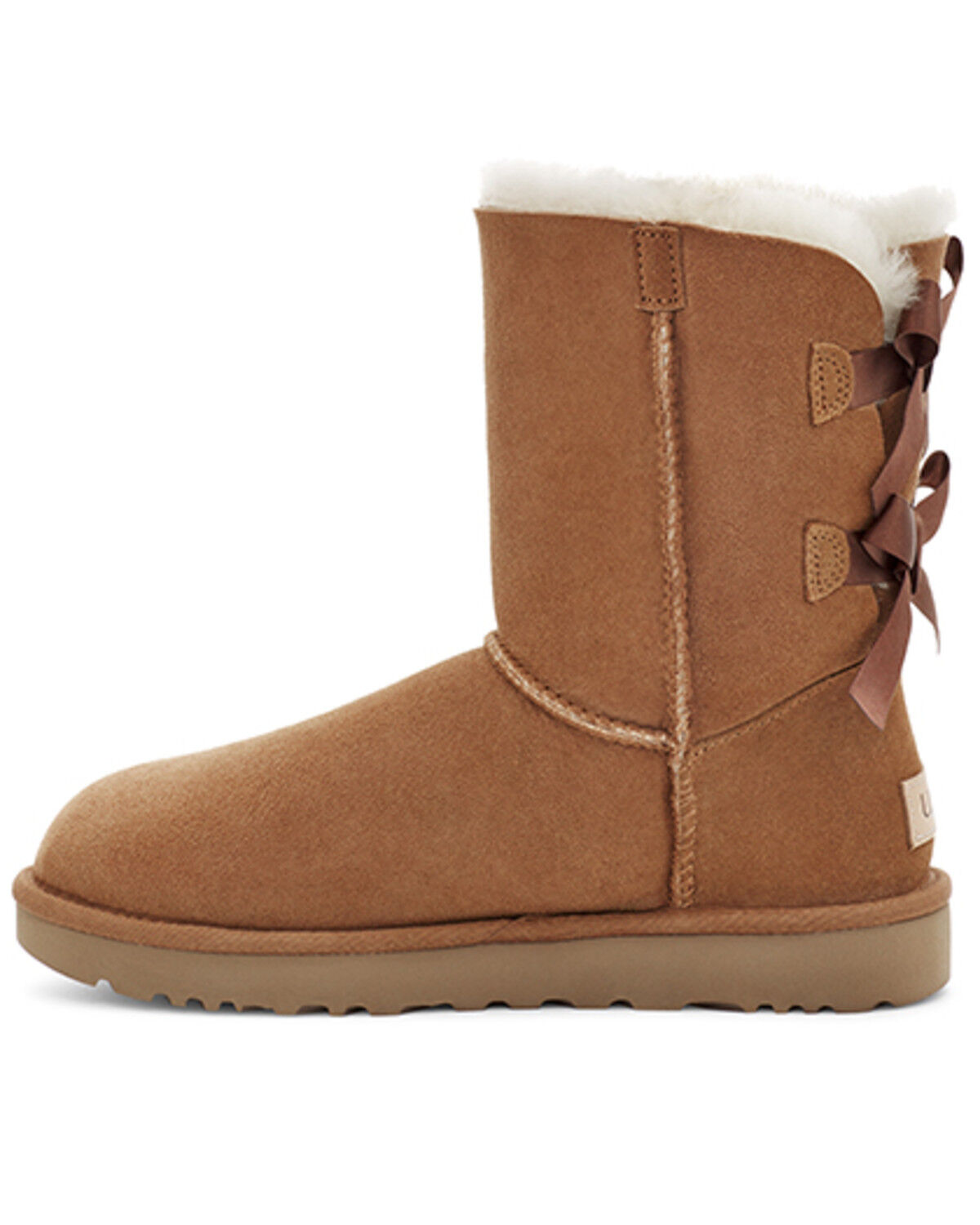 Image #3 - UGG Women's Bailey Bow II Boots, Chestnut, hi-res