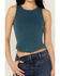 Image #3 - Idyllwind Women's Ribbed Studded Tank, Indigo, hi-res