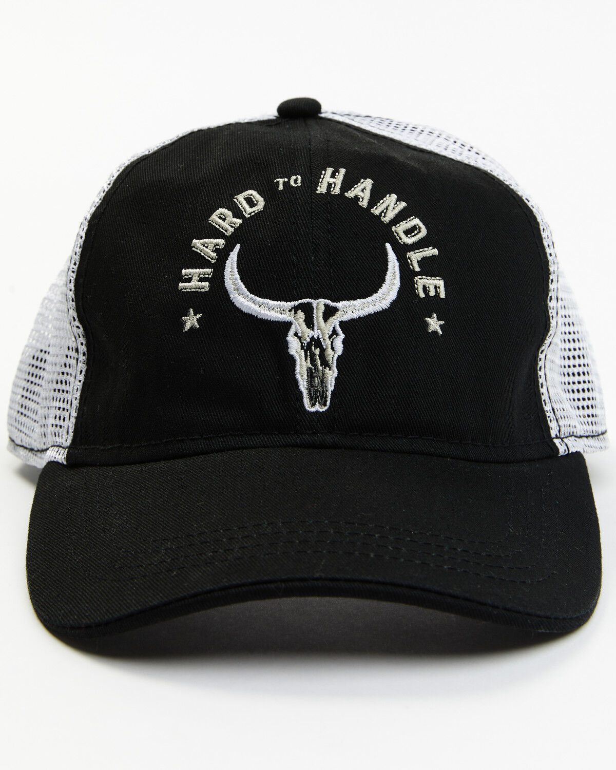 Image #1 - Idyllwind Women's Hard To Handle Mesh-Back Ball Cap, Black, hi-res