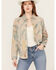 Image #2 - Cleo + Wolf Women's Aron Long Sleeve Printed Shirt, Oatmeal, hi-res