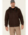 Image #1 - Hawx Men's Brown Martin Insulated Zip-Front Hooded Work Jacket, , hi-res