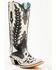 Image #1 - Corral Women's Inlay And Embroidered Western Boots - Snip Toe, White, hi-res