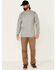 Image #2 - Ariat Men's Boot Barn Exclusive FR Crew Neck Long Sleeve T-Shirt, Grey, hi-res