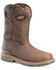 Image #1 - Double H Men's 11" Phantom Rider Waterproof Western Work Boots - Composite Toe, Copper, hi-res