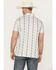 Image #4 - Rock & Roll Denim Men's Southwestern Striped Short Sleeve Stretch Polo, Natural, hi-res
