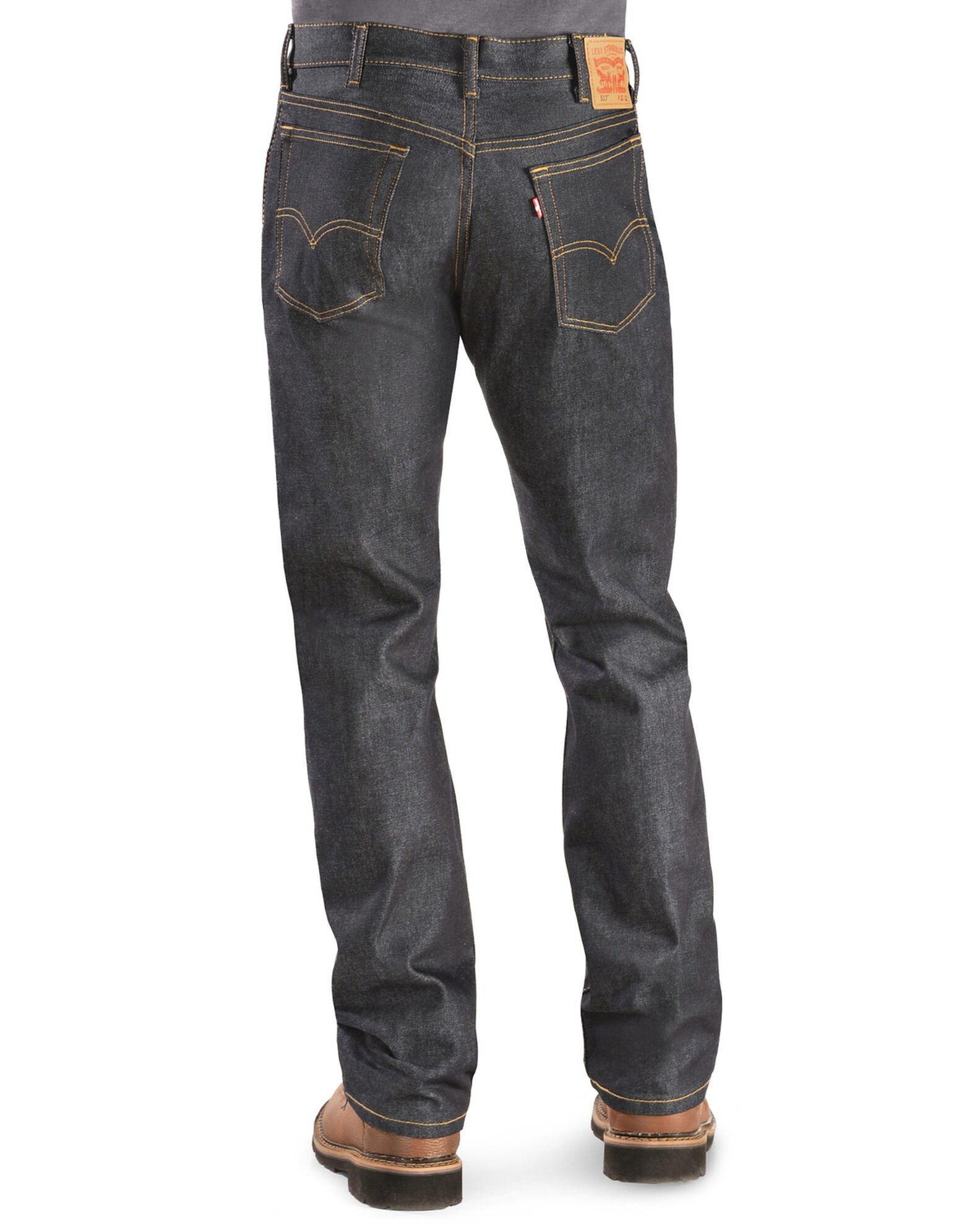 Levi's men's low discount rise bootcut jeans