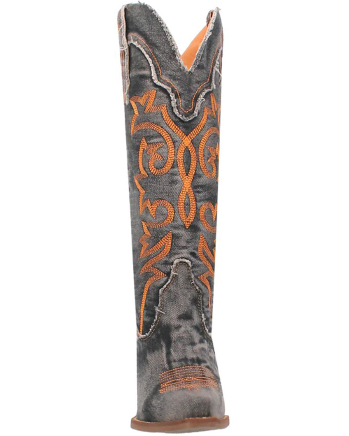 Image #4 - Dingo Women's Texas Tornado Tall Western Boots - Round Toe, Black, hi-res