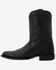 Image #3 - Durango Men's Santa Fe&trade; Roper Western Boots - Round Toe, Black, hi-res