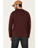Flag & Anthem Men's Maroon Fairbanks Henley Long Sleeve Shirt , Maroon, hi-res