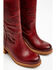 Image #6 - Cleo + Wolf Women's Scout Fashion Boots - Round Toe, Red, hi-res