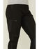 Image #2 - Ariat Women's Rebar™ DuraStretch™ Ripstop Cargo Straight Leg Pants, Black, hi-res