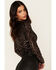Image #2 - Shyanne Women's Sequins Long Sleeve Top, Black, hi-res
