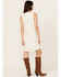 Image #4 - Shyanne Women's Embroidered Sleeveless Mini Dress, White, hi-res