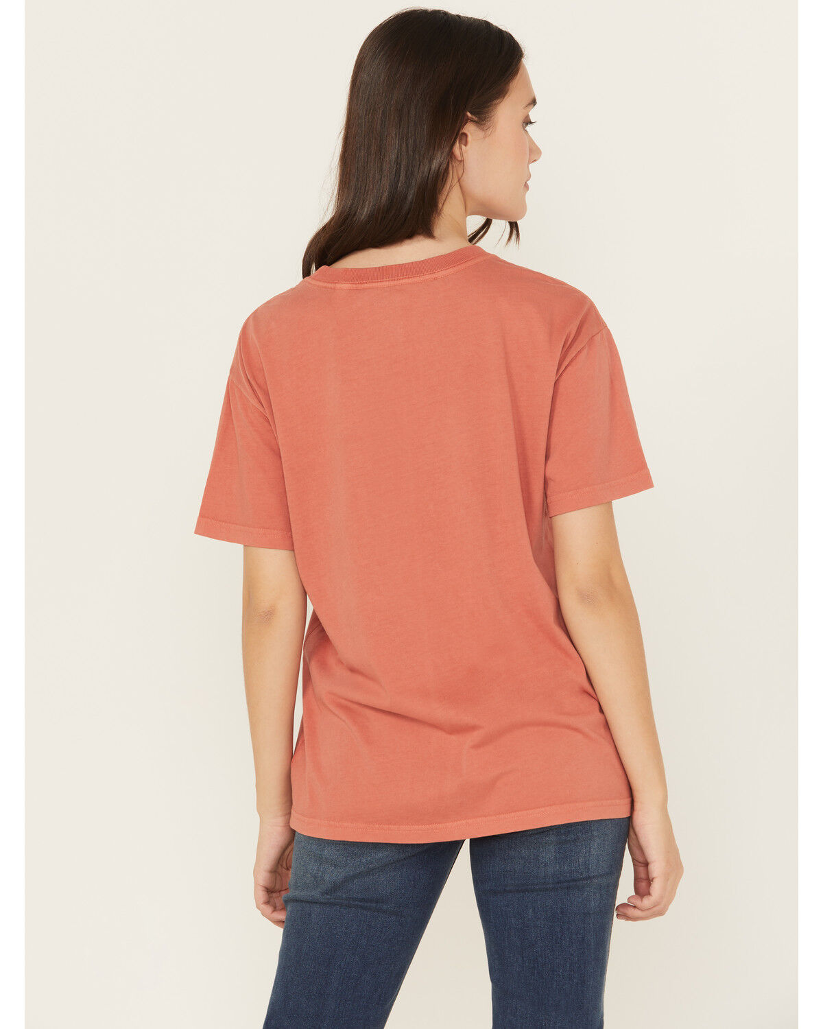 Image #4 - Shyanne Women's Support Your Local Rodeo Short Sleeve Boyfriend Graphic Tee, Red, hi-res