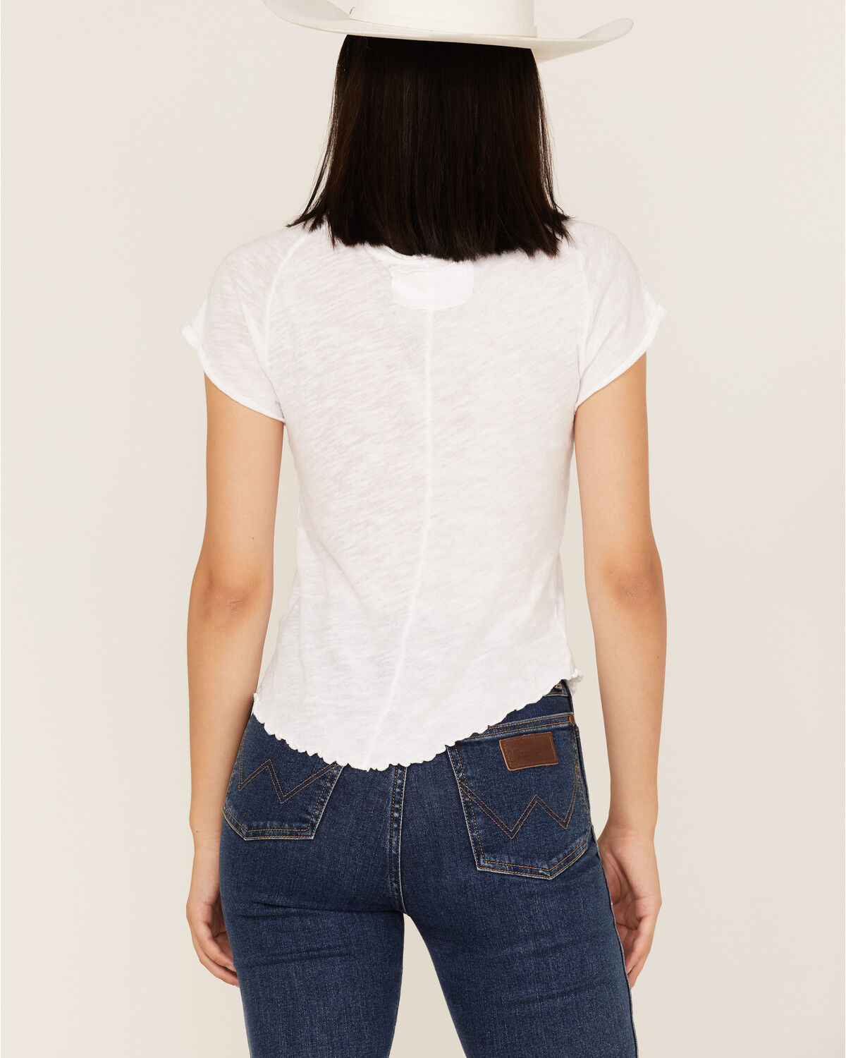 Image #4 - Free People Women's Be My Baby Tee, White, hi-res
