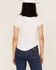 Image #4 - Free People Women's Be My Baby Tee, White, hi-res