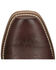 Image #6 - Justin Men's Cowboy Town Bay Western Boots - Square Toe, Brown, hi-res