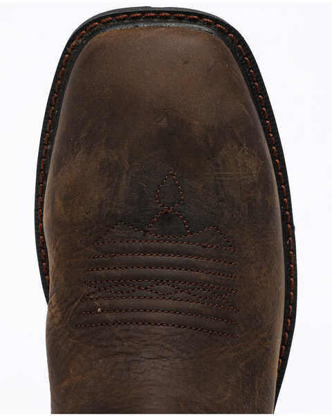 Image #6 - Ariat Men's Groundbreaker H20 Boots - Square Toe , Dark Brown, hi-res